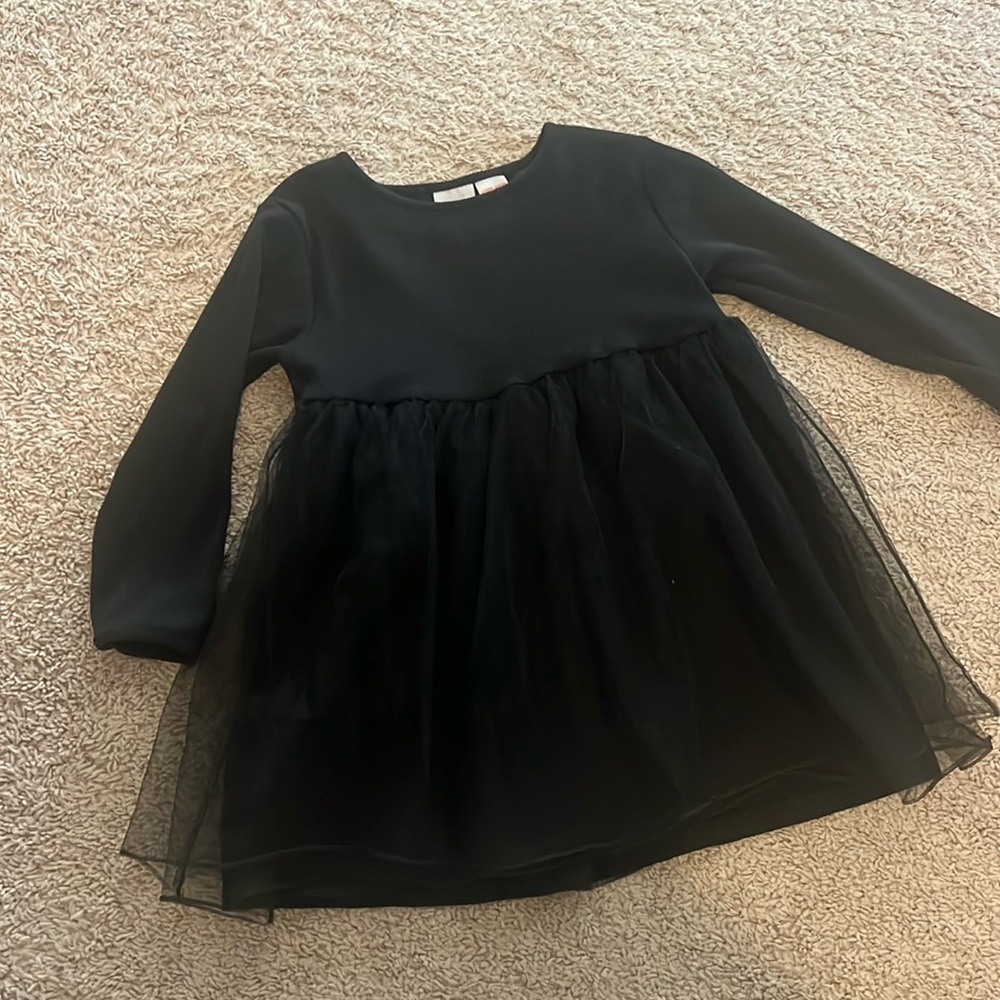 Zara little girl combination dress